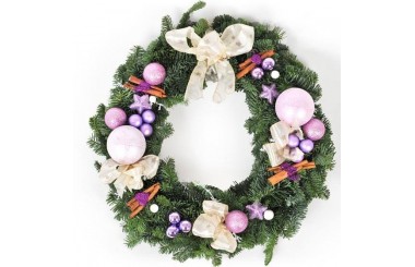 image de la Couronne de Noël Un Hiver en Bretagne