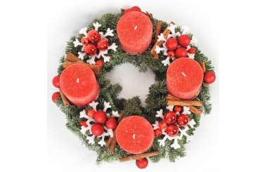 image de la Couronne de l'avent Un Hiver au Pays Basque