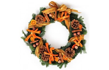 L'Agitateur Floral | image de la Couronne de Noël Un Hiver en Provence