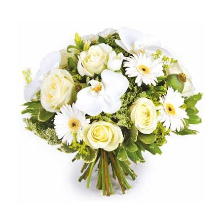 L'Agitateur Floral | image du bouquet de fleurs Rêve blanc