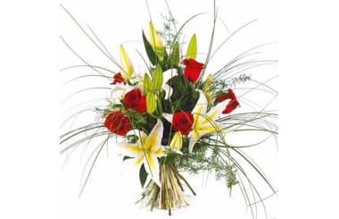 L'Agitateur Floral | Image du bouquet de fleurs multi couleur Duchesse