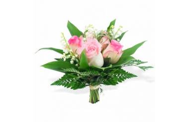 L'Agitateur Floral | image du Bouquet de Muguet & Roses Rose