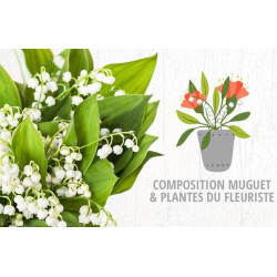 L'Agitateur Floral | image de la Composition de Muguet & Plantes du Fleuriste