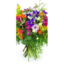 Zoom milieu : Bouquet champêtre pétillant "Naples"| L'Agitateur Floral