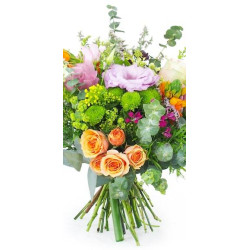 Zoom milieu : Bouquet champêtre & coloré "Messine"| L'Agitateur Floral