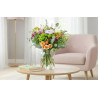 Mise en situation du Bouquet champêtre & coloré "Messine" | L'Agitateur Floral