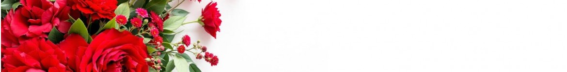 Bouquets de fleurs rouges